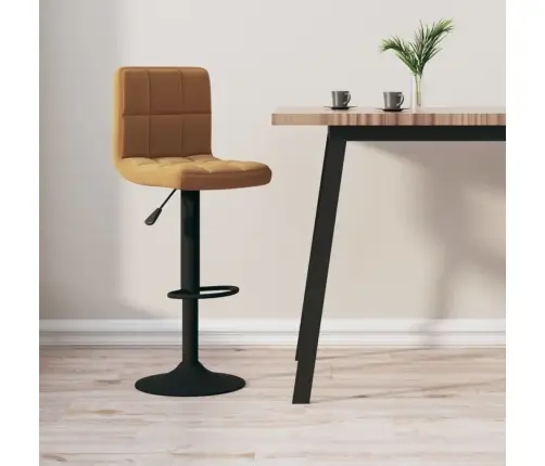 Bāra Krēsls, Brūns Samts Vidaxl