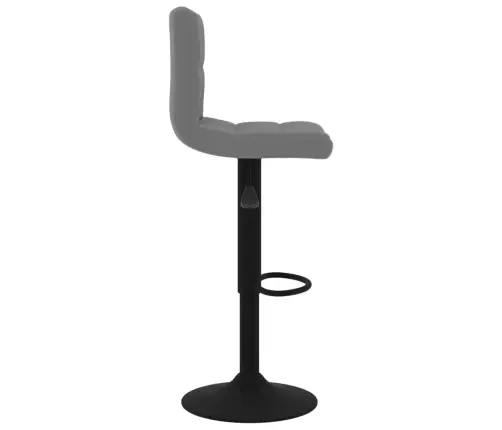 Bāra Krēsls, Tumši Pelēks Samts Vidaxl