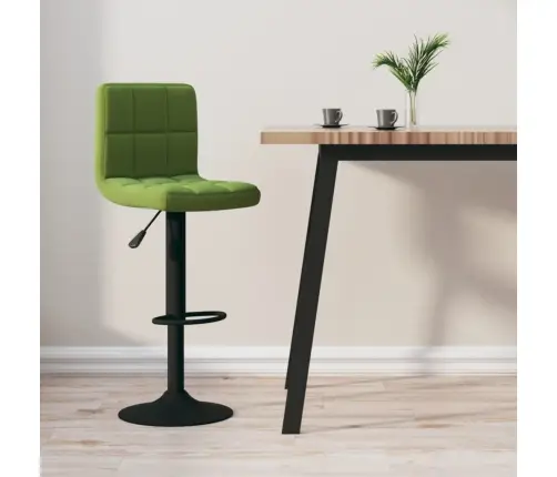 Bāra Krēsls, Gaiši Zaļš Samts Vidaxl