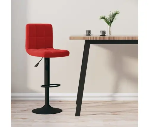 Bāra Krēsls, Vīnsarkans Samts Vidaxl