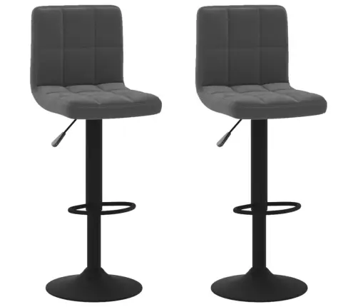 Baaritoolid 2 Tk, Must, Samet