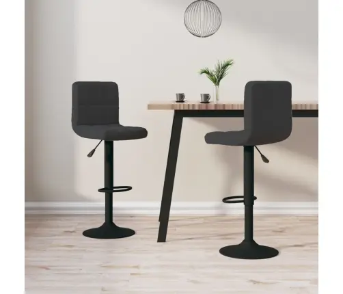 Baaritoolid 2 Tk, Must, Samet