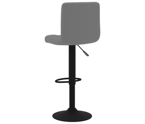 Bāra Krēsli, 2 Gab., Tumši Pelēks Samts Vidaxl