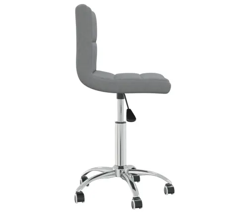 Biroja Krēsls, Gaiši Pelēks Audums Vidaxl