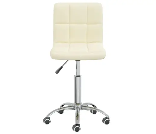 Biroja Krēsls, Krēmkrāsas Audums Vidaxl