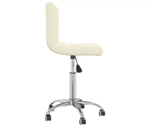 Biroja Krēsls, Krēmkrāsas Audums Vidaxl