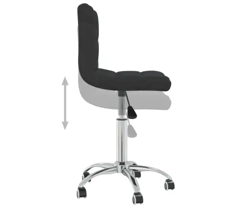 Pasukama Biuro Kėdė, Juodos Spalvos, Audinys