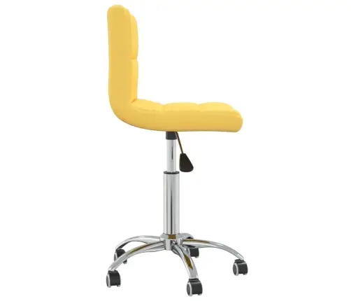 Biroja Krēsls, Sinepju Dzeltens Audums Vidaxl