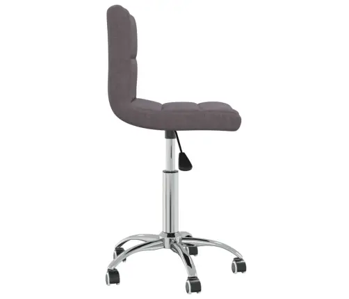 Biroja Krēsls, Pelēkbrūns Audums Vidaxl