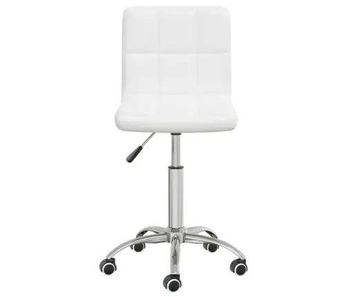 Biroja Krēsls, Balta Mākslīgā Āda Vidaxl