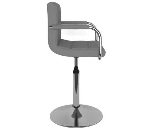 Bāra Krēsls, Gaiši Pelēks Audums Vidaxl