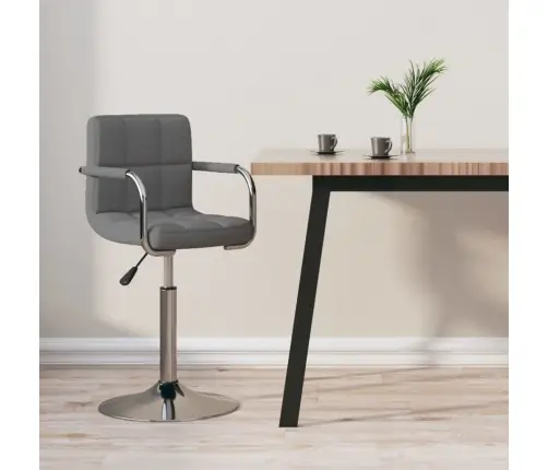 Bāra Krēsls, Gaiši Pelēks Audums Vidaxl
