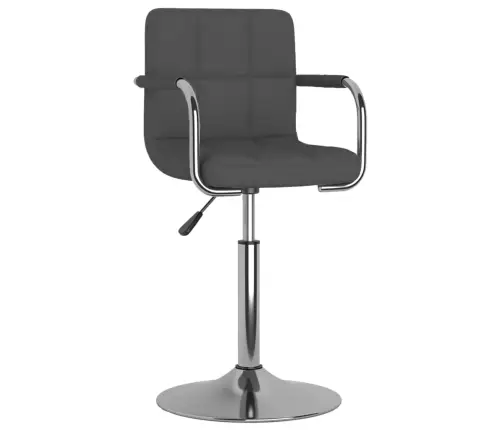 Bāra Krēsls, Tumši Pelēks Audums Vidaxl