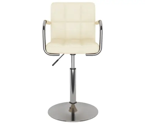 Bāra Krēsls, Krēmkrāsas Audums Vidaxl