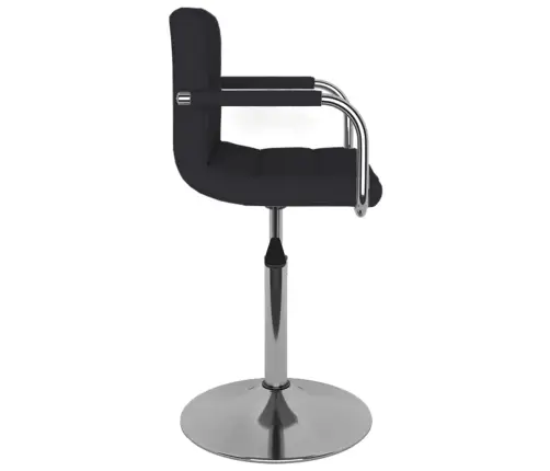 Bāra Krēsls, Melns Audums Vidaxl