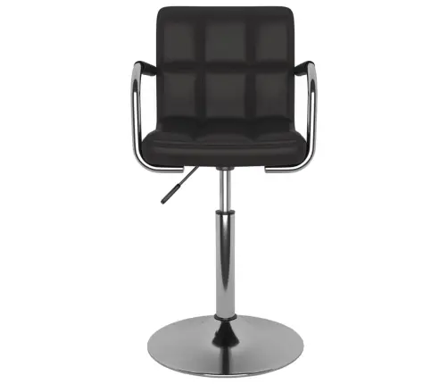 Bāra Krēsls, Melna Mākslīgā Āda Vidaxl