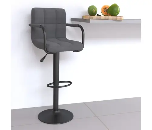 Baro Taburetė, Šviesiai Pilkos Spalvos, Audinys