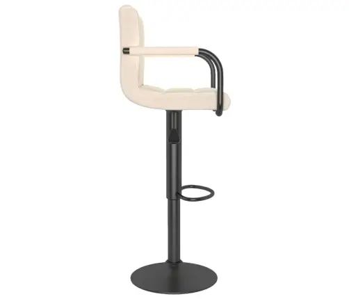 Baro Taburetė, Kreminės Spalvos, Audinys