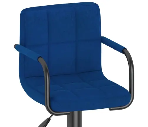 Bāra Krēsls, Zils Audums Vidaxl