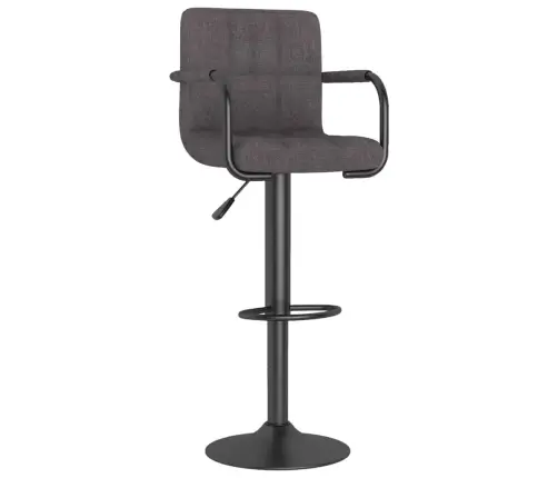 Bāra Krēsls, Pelēkbrūns Audums Vidaxl