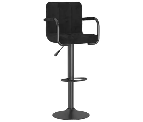 Bāra Krēsls, Melns Samts Vidaxl