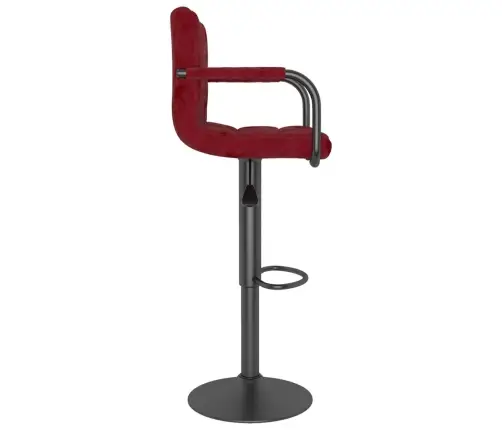 Bāra Krēsls, Vīnsarkans Samts Vidaxl