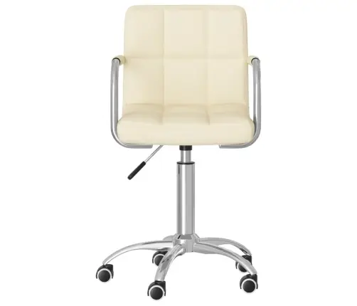 Biroja Krēsls, Krēmkrāsas Audums Vidaxl