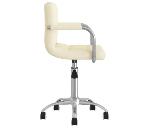 Biroja Krēsls, Krēmkrāsas Audums Vidaxl