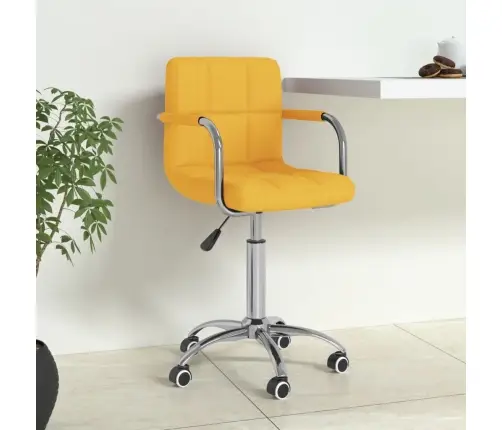 Pööratav Kontoritool, Sinepikollane, Kangas