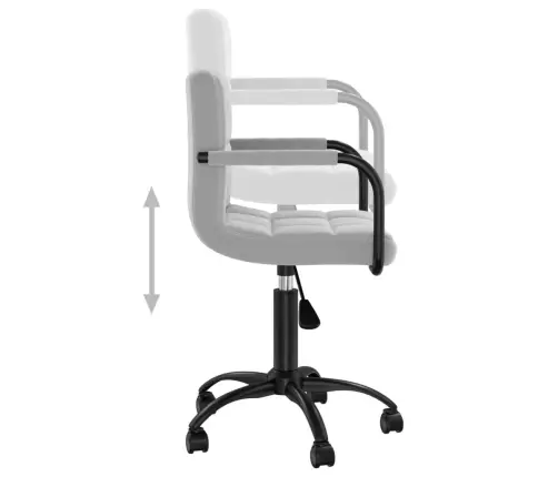 Pööratavad Söögitoolid 2 Tk, Helehall, Samet