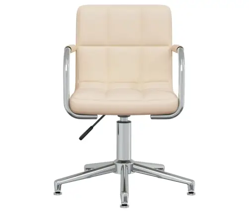 Biroja Krēsls, Krēmkrāsas Audums Vidaxl