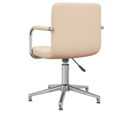 Biroja Krēsls, Krēmkrāsas Audums Vidaxl