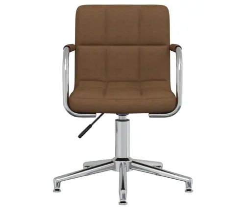 Biroja Krēsls, Brūns Audums Vidaxl
