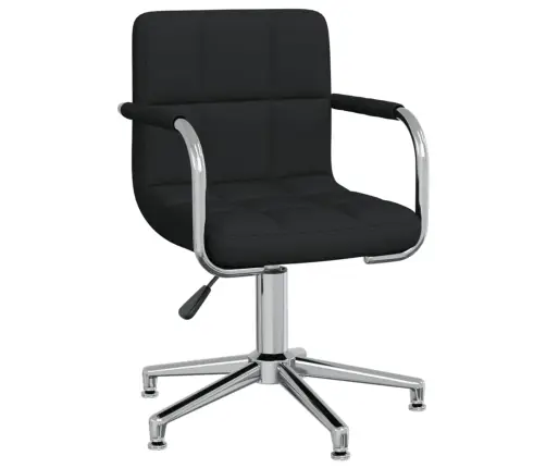 Biroja Krēsls, Melns Audums Vidaxl