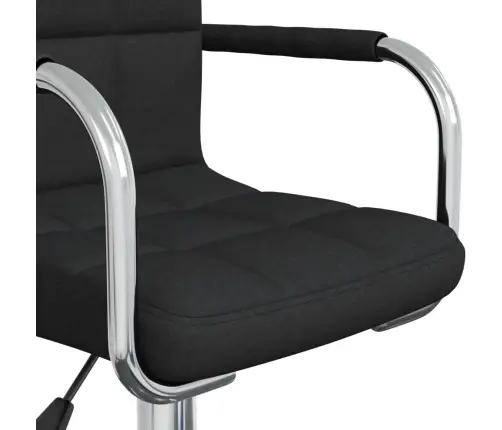 Biroja Krēsls, Melns Audums Vidaxl