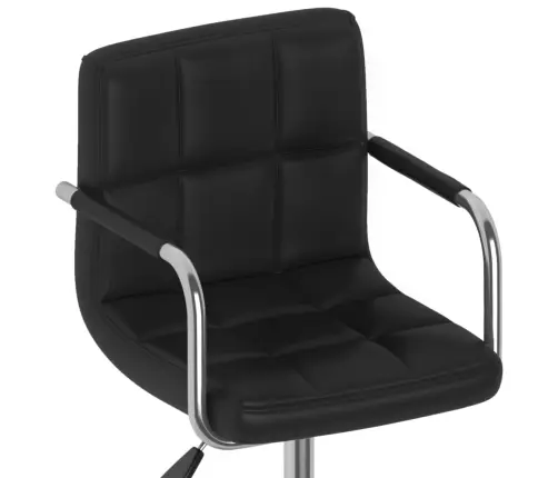 Biroja Krēsls, Melna Mākslīgā Āda Vidaxl