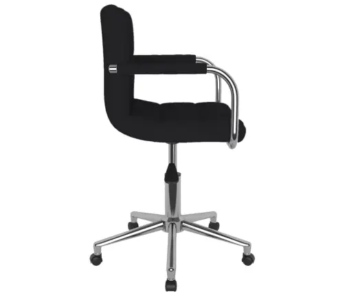 Biroja Krēsls, Melns Audums Vidaxl