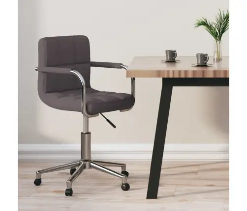 Pöörlev Kontoritool, Pruunikashall, Kangas