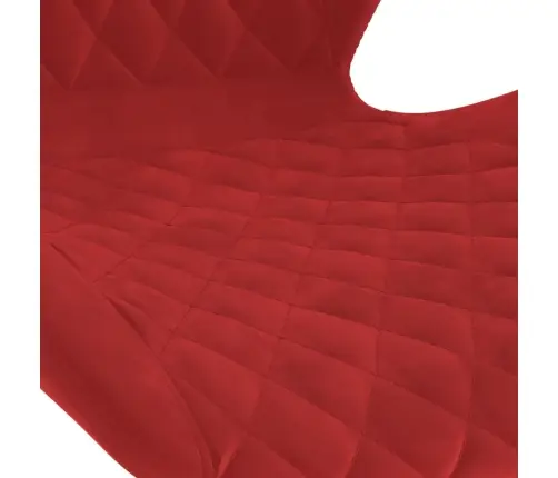 Baro Taburetės, 2Vnt., Raudonojo Vyno Spalvos, Aksomas