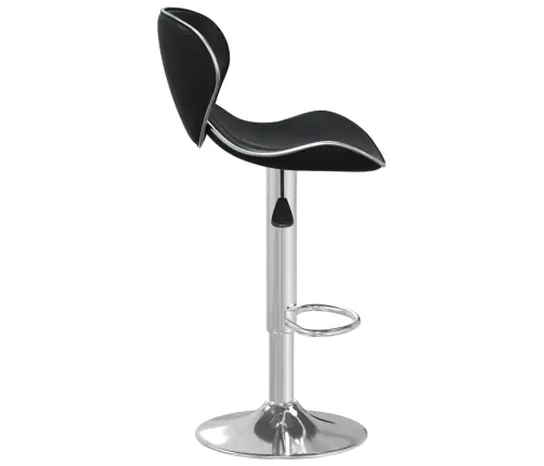 Bāra Krēsls, Melna Mākslīgā Āda Vidaxl