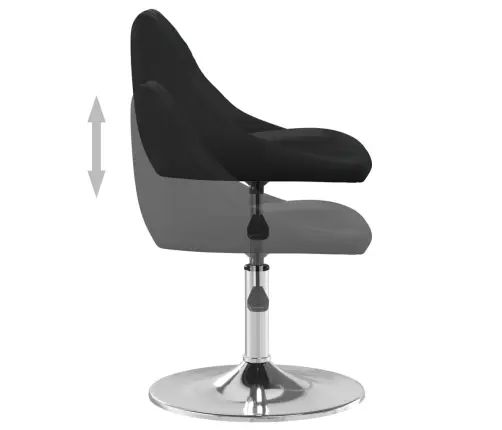 Virtuves Krēsli, 2 Gab., Melna Mākslīgā Āda Vidaxl Virtuves Krēsli, 2 Gab., Melna Mākslīgā Āda Vidaxl