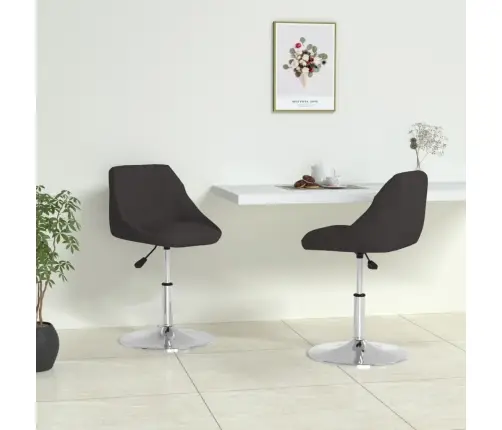 Virtuves Krēsli, 2 Gab., Melna Mākslīgā Āda Vidaxl Virtuves Krēsli, 2 Gab., Melna Mākslīgā Āda Vidaxl