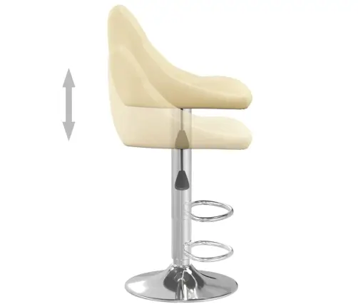 Baaripukid 2 Tk, Kreemjasvalge, Kunstnahk