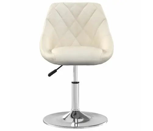 Pööratavad Söögitoolid 2 Tk, Kreemjas, Samet