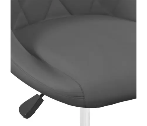 Pööratavad Söögitoolid 2 Tk, Tumehall, Samet