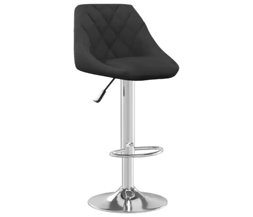 Bāra Krēsls, Melns Samts Vidaxl