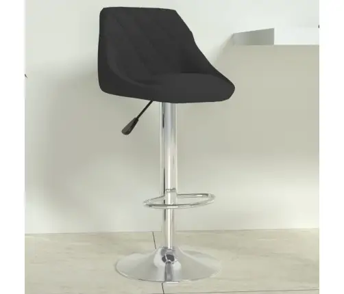 Bāra Krēsls, Melns Samts Vidaxl