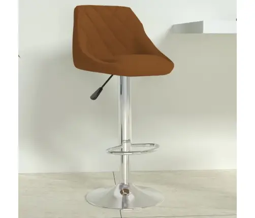 Bāra Krēsls, Brūns Samts Vidaxl