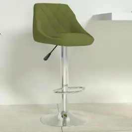 Bāra Krēsls, Gaiši Zaļš Samts Vidaxl