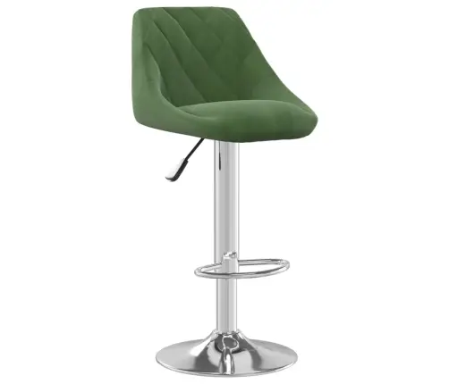 Bāra Krēsls, Tumši Zaļš Samts Vidaxl